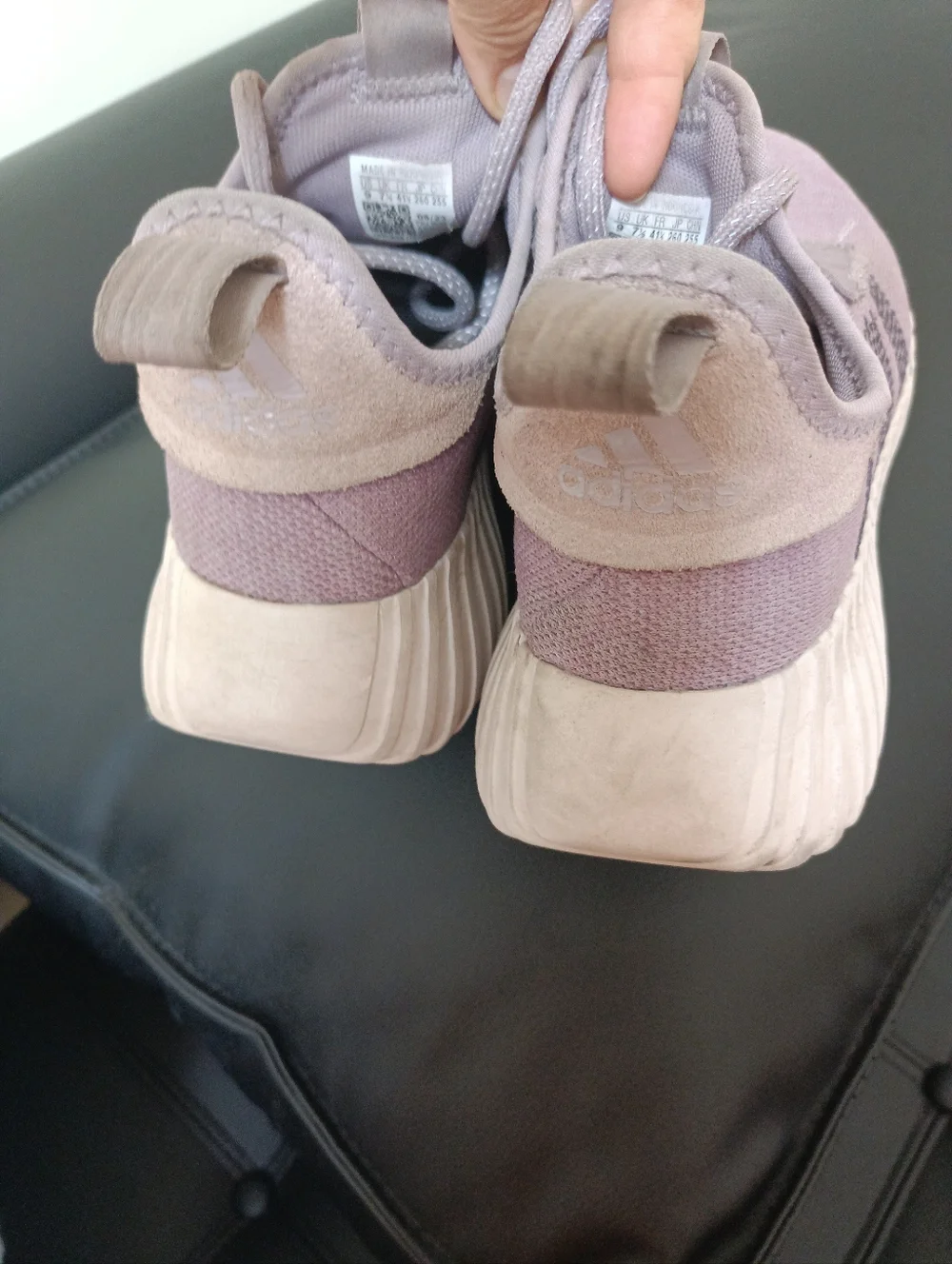 Adidas Kaptir Flow Sneakers Athletic Shoes Size 9 Lavender